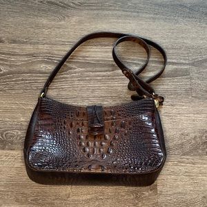 Brahmin Isabelle Croc Shoulder/Crossbody Bag